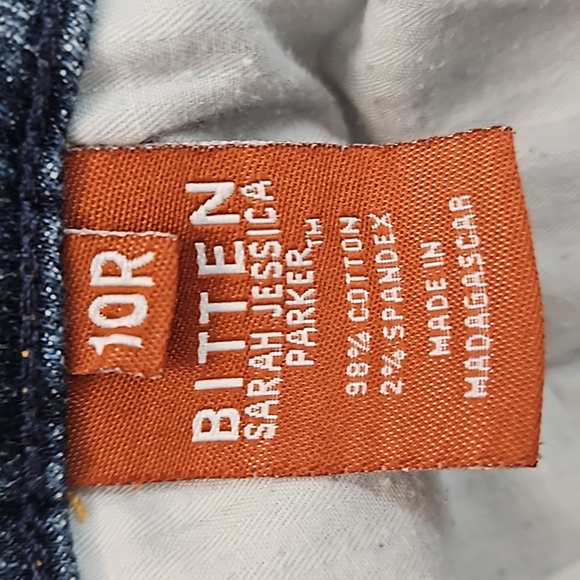 Bitten by Sarah Jessica Parker Bootcut Jeans Womens 10R - Picture 5 of 10